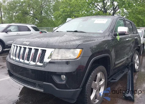 2013 Jeep Grand Cherokee Overland from USA, damaged, VIN 1C4RJFCT3DC651852
